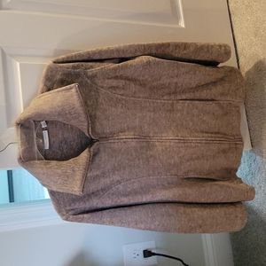 Susan Graver full zip soft jacket